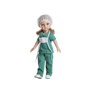 Одежда для куклы Карла — медсестра, 32 см